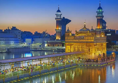 Golden Temple with Wagah Border